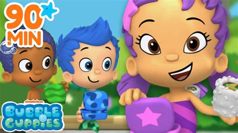 Bubble Guppies need your help operating a crane, building a robot, and more daring missions all about construction Join Molly, Deema, Goby, and the rest of. . Bubble guppies youtube